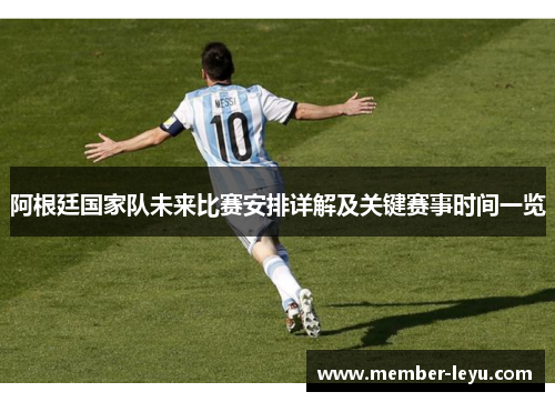 阿根廷国家队未来比赛安排详解及关键赛事时间一览