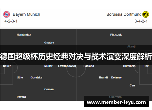 德国超级杯历史经典对决与战术演变深度解析